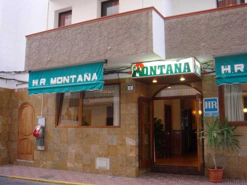 Hostal Montana San Antonio  Exteriör bild